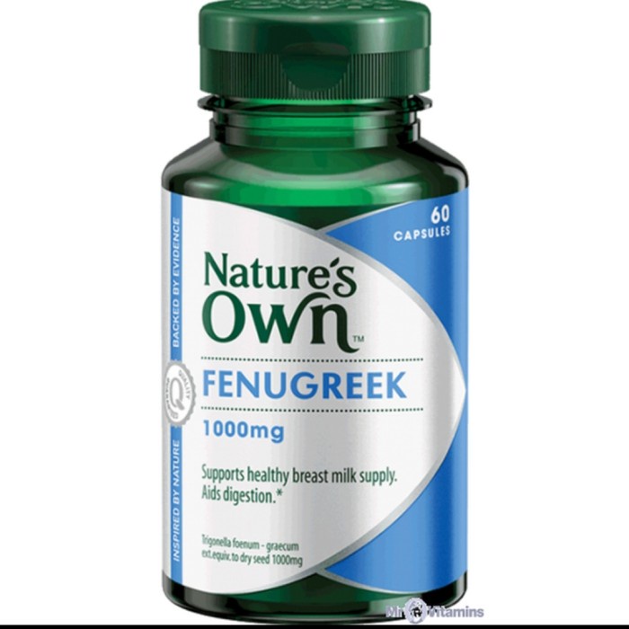 Jual Nature'S Own Fenugreek 1000Mg 60 Tablet Shopee Indonesia