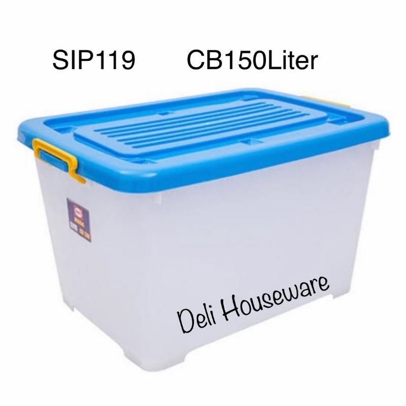 Jual Container Box Kontainer Tempat Penyimpanan 150liter -195Liter ...