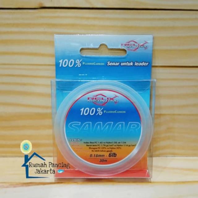 Jual Senar Leader Relix Nusantara Samar 30m-6Lbs | Shopee Indonesia