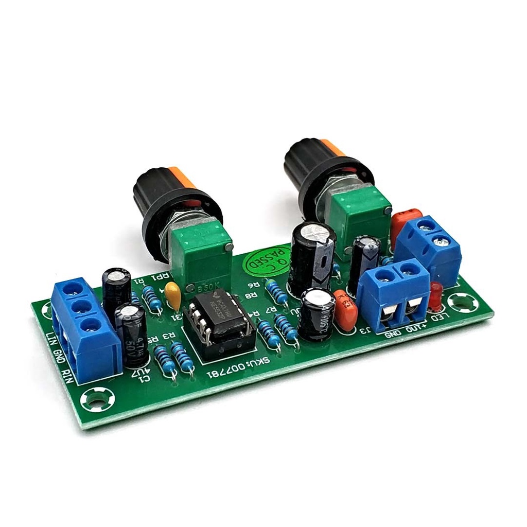 Jual NE5532 Single Supply Low Pass Filter Board Subwoofer Preamp Board ...