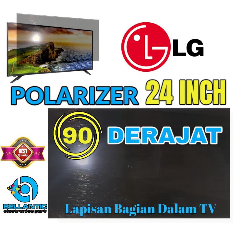 Jual POLARIS POLARIZER LCD LED 24 INCH 90 DERAJAT PELAPIS PLASTIK FILM ...