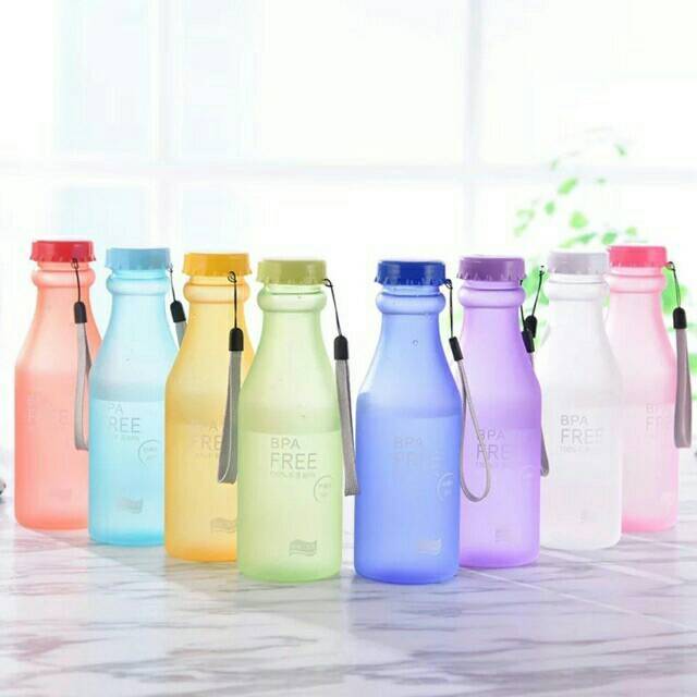 Jual Botol Minum Soda BPA FREE Doff 550ml [Free Bubble Wrap + Fragile ...