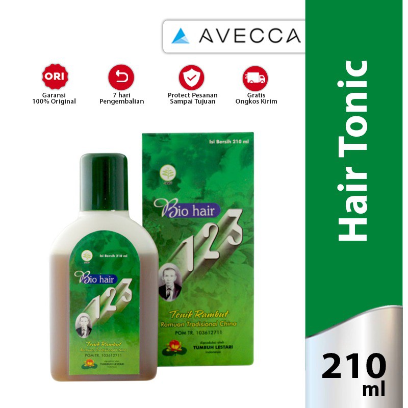 Jual Original Bio Hair 123 isi 210 mL / Tonik Rambut / Hair Tonic ...