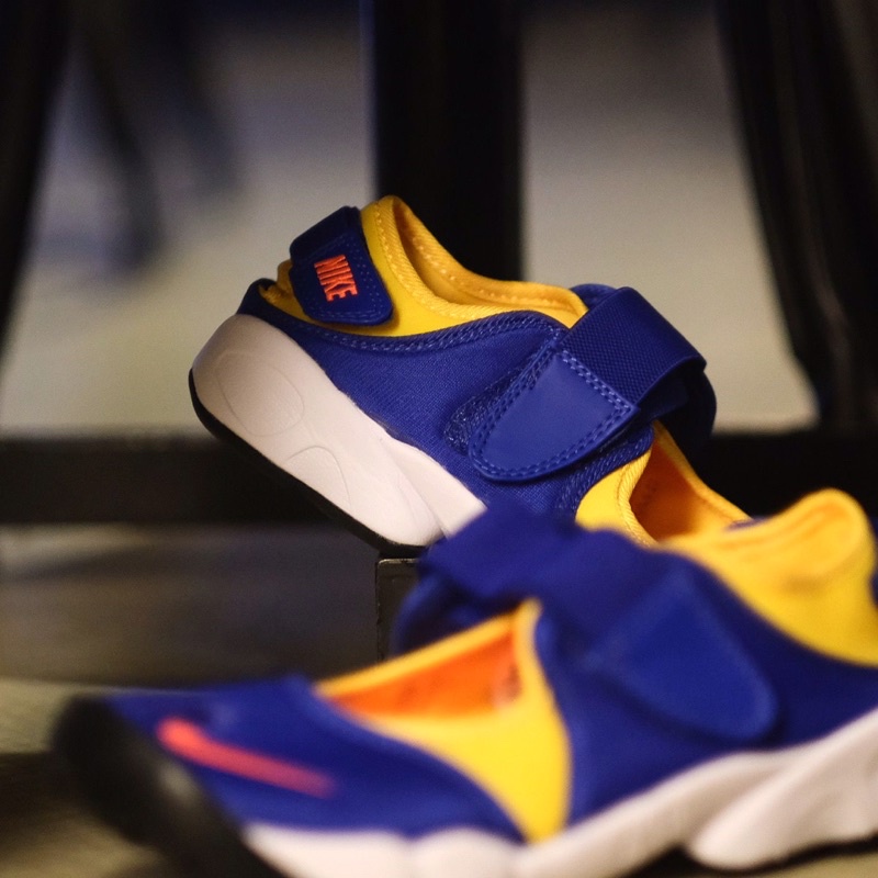 Jual Nike Air Rift Blue Yellow | Shopee Indonesia