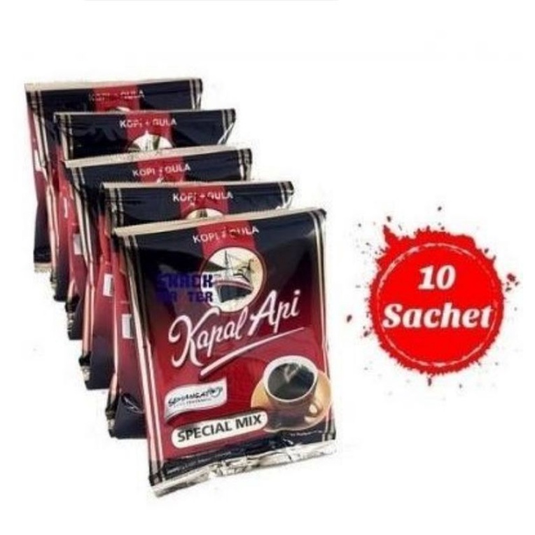Jual kapal api mix 10 sachet | Shopee Indonesia
