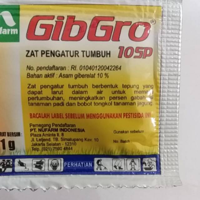 Jual Gibgro Zpt (1 Gram) | Shopee Indonesia