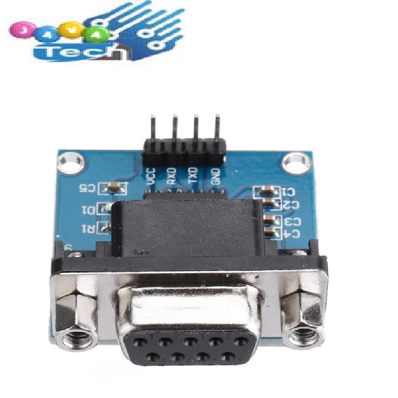 Jual Modul MAX3232 Seeial TTL To RS232 Serial Converter Module 3.3V-5 ...
