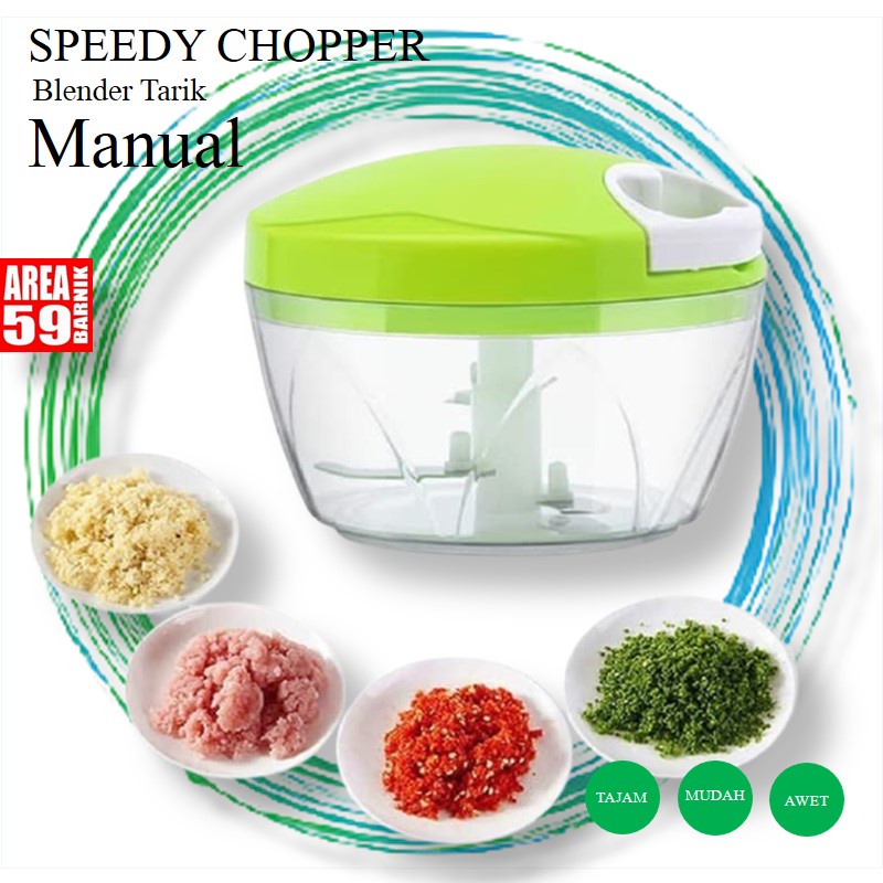 Jual Speedy Chopper/Blender Tarik Manual/Alat Penggiling | Shopee Indonesia