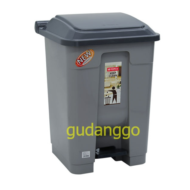 Jual Agathasale Tempat Sampah Injak 50 Liter C 72 Gomi Dustbin With Pedal Lion Star Shopee 7185