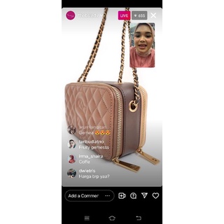 Jual Bag Buttonscarves accessories Yura Bag - Black