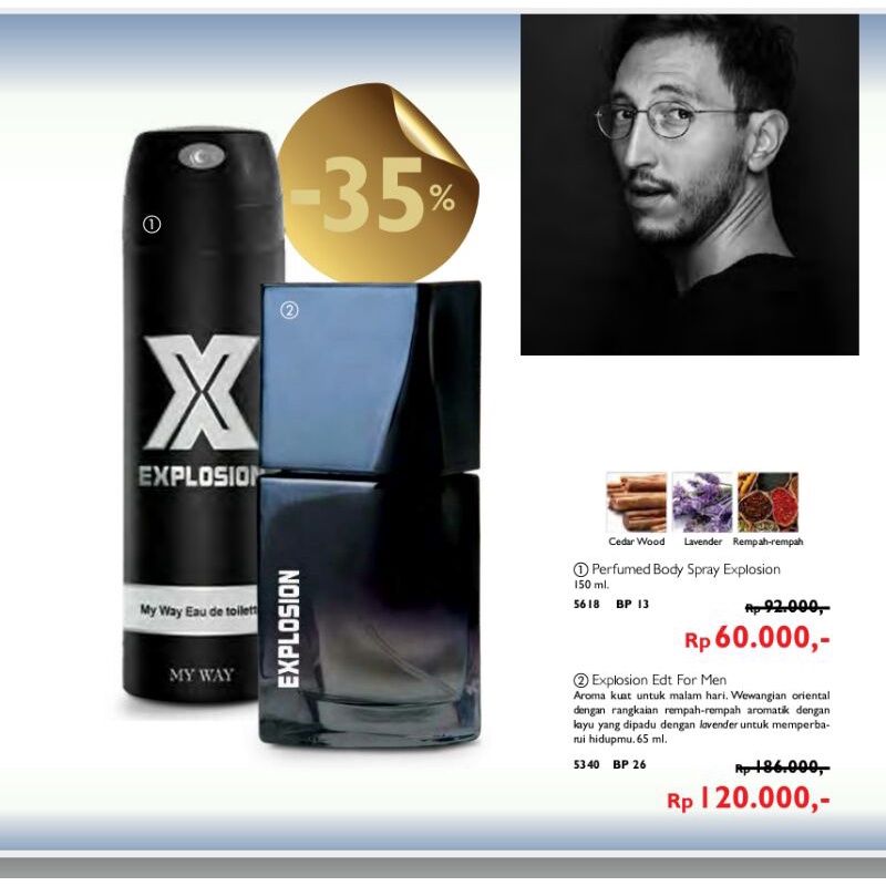 Jual EXPLOSION My way Parfum my way minyak wangi EXPLOSION 65ml