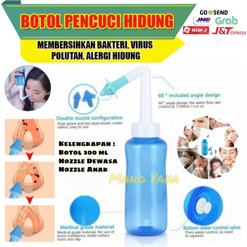 Jual Botol Pencuci Hidung Alat Cuci Hidung Botol Nasal Pembersih Hidung ...