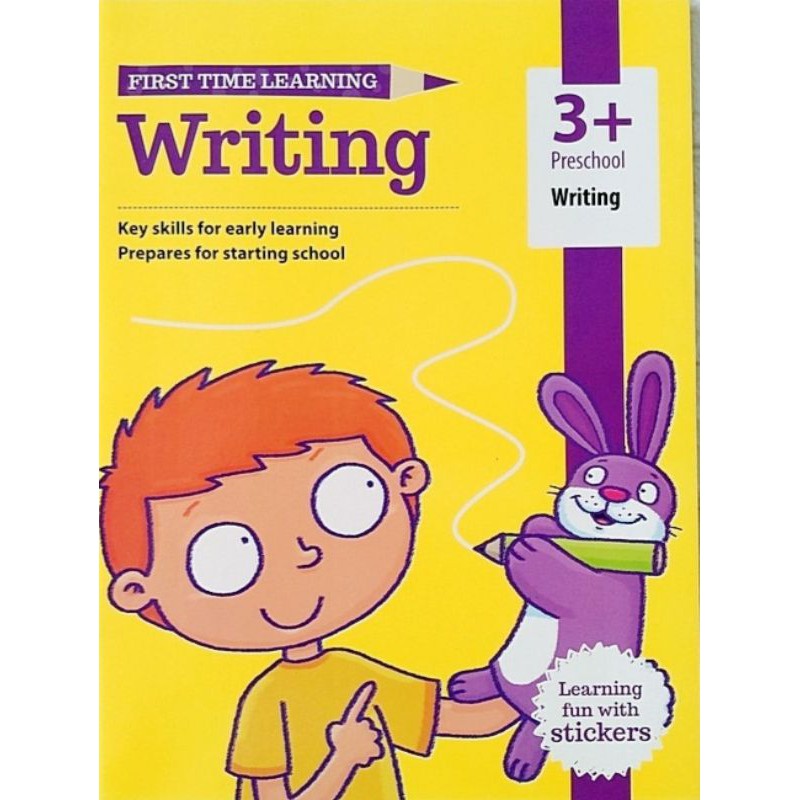 Jual First Time Learning : Writing 3+ Preschool | Shopee Indonesia