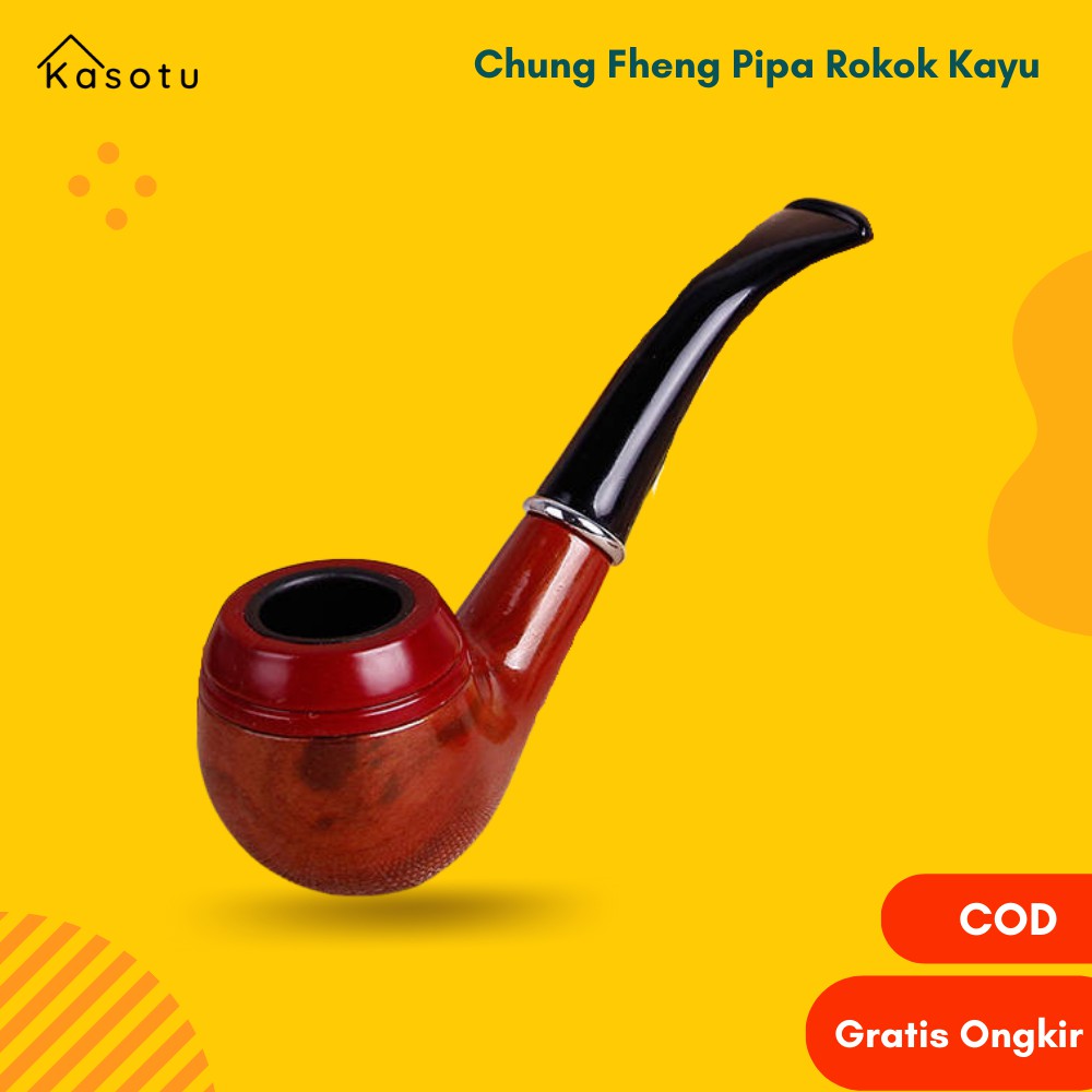 Jual Chung Feng Pipa Rokok Filter Kayu Bakelite Resin Wood Cleaning ...