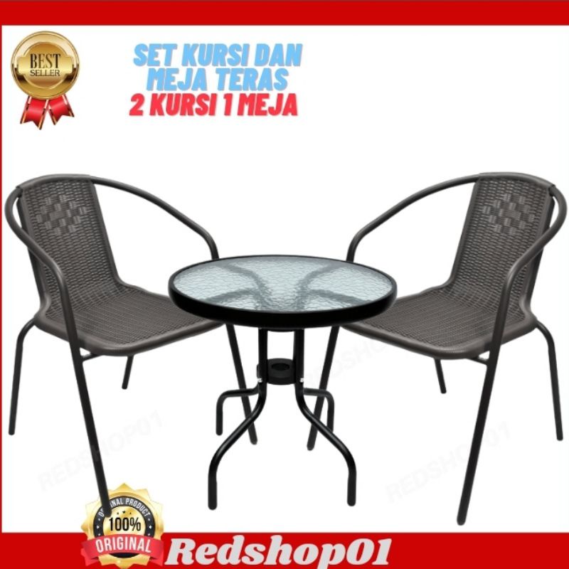 Jual Set Kursi Teras Set Kursi Dan Meja Teras Kursi Meja Shopee Indonesia