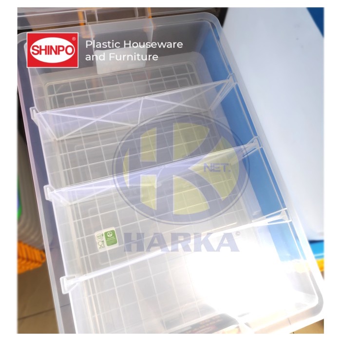 Jual PATRIOT CONTAINER BOX 19 LITER | Kontainer Boks Sekat 4 ...