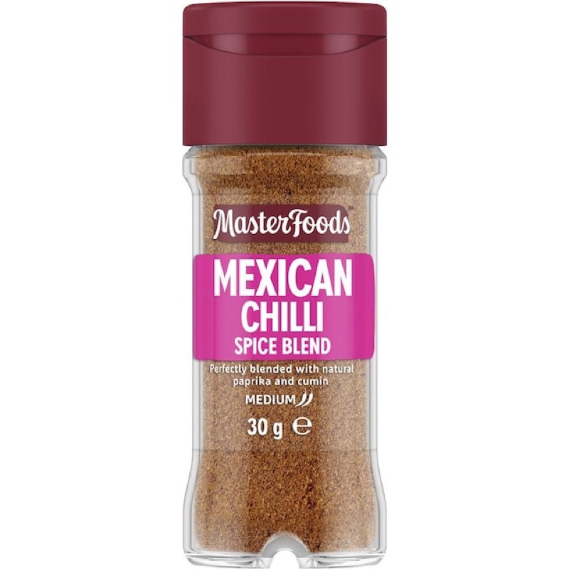Jual Masterfoods Mexican Chilli Spice Blend 30g Shopee Indonesia