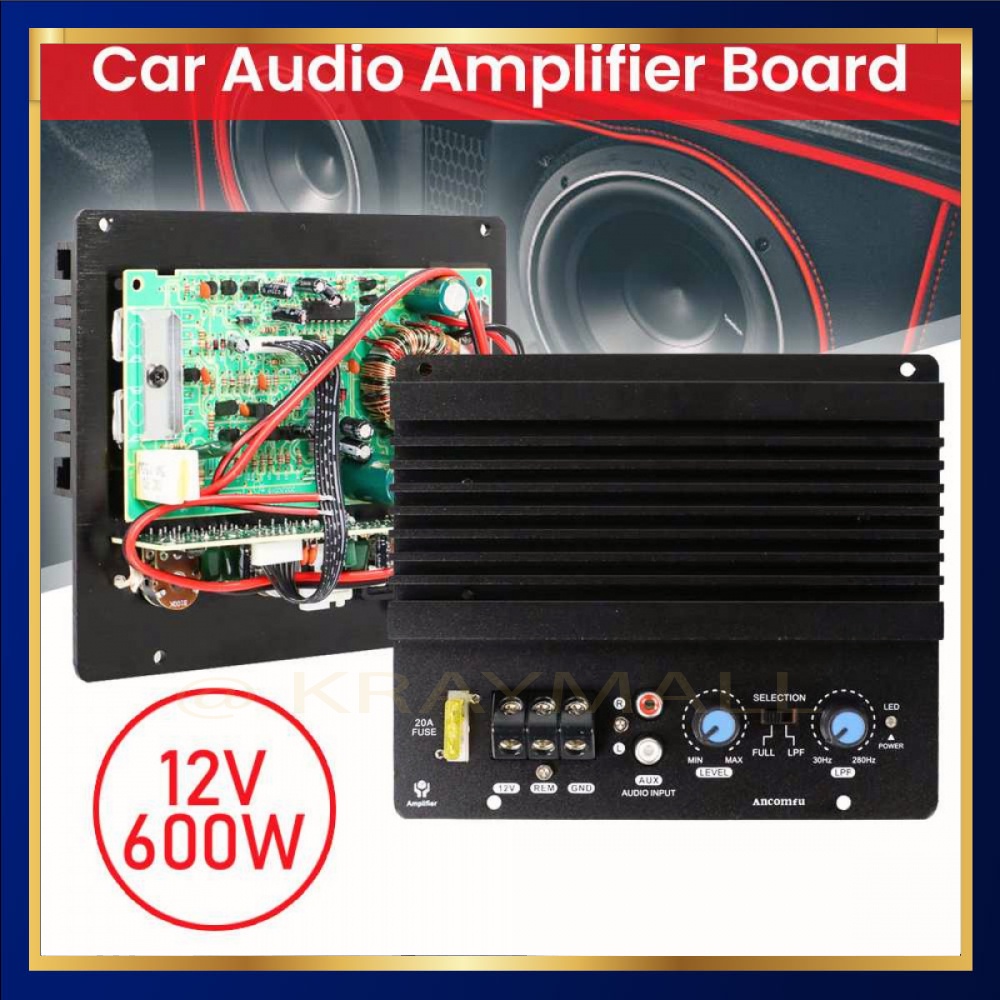 Jual Mono Car Audio Amplifier Board Bass Subwoofer 600W PA60A