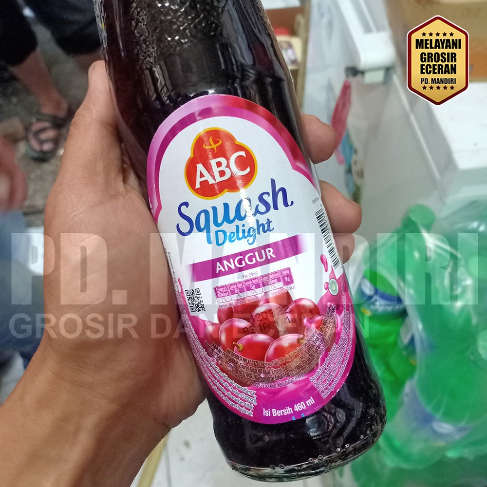 Jual ABC SQUASH DELIGHT ANGGUR 460 ML | Shopee Indonesia