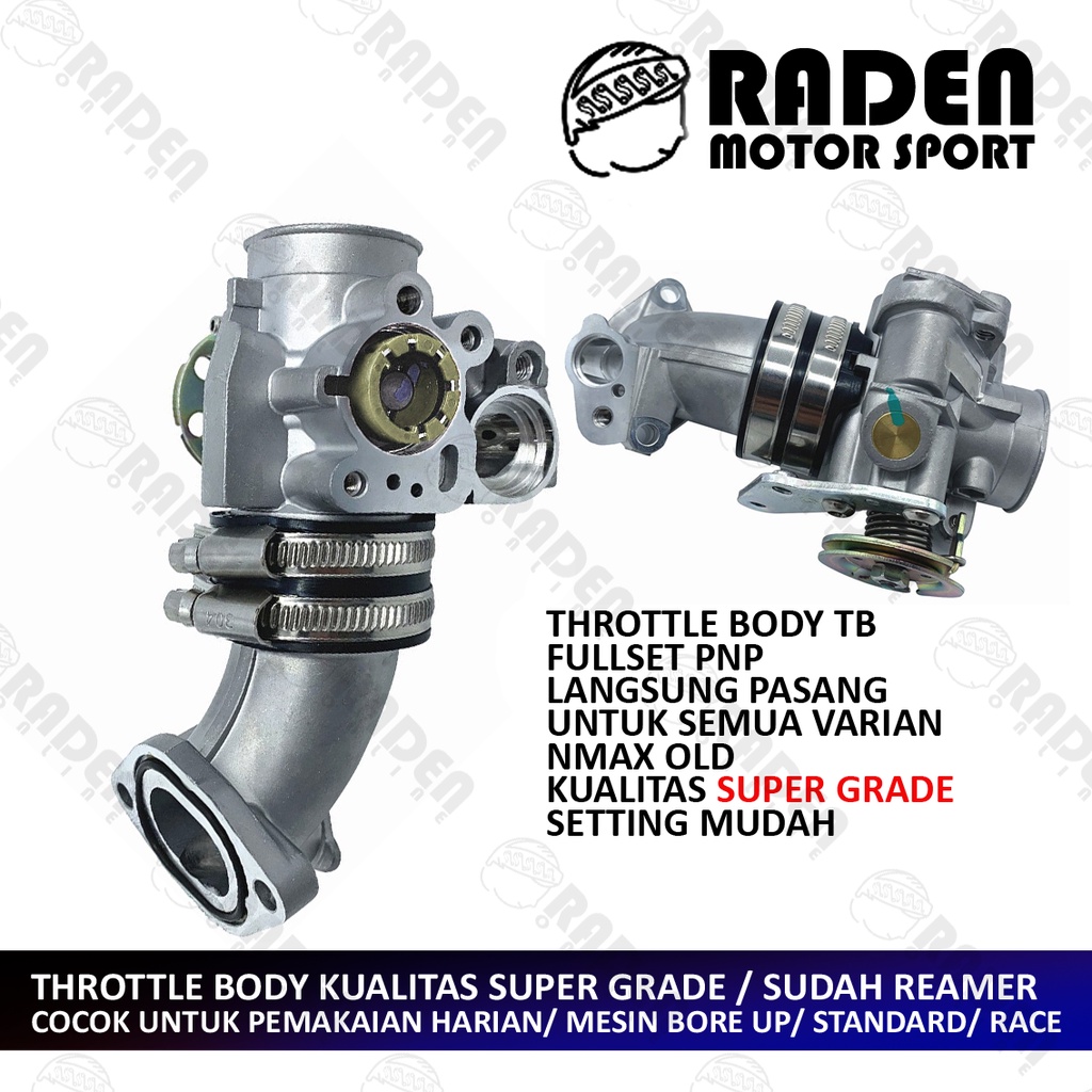 Jual (BISA COD) THROTTLE BODY TB REAMER NMAX OLD NMAX LAMA NMAX 150 32 ...