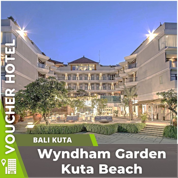 Jual Voucher Hotel Wyndham Garden Kuta Beach Bali Indonesia | Shopee ...