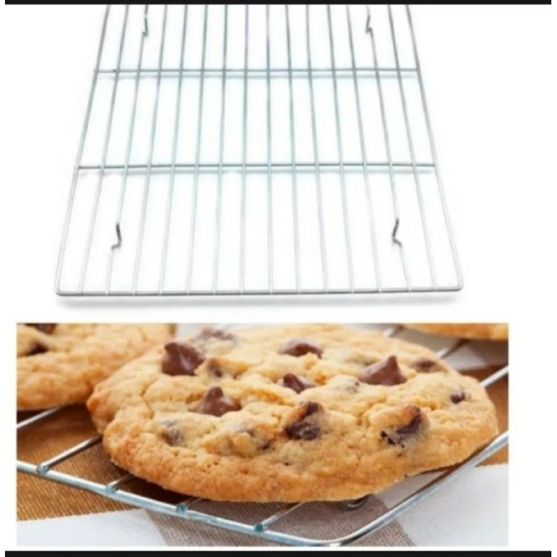 Jual Cooling rack ukuran 30x26 cm/Cooling rack pengiris kue/makanan ...
