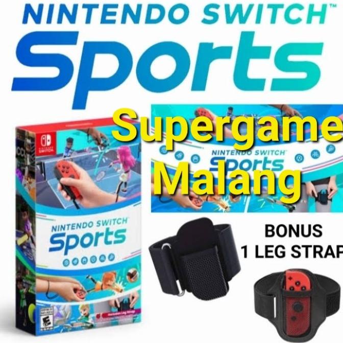 Jual DISKON Nintendo Switch Sports Sport Leg Strap Lite V2 Oled Cd Game