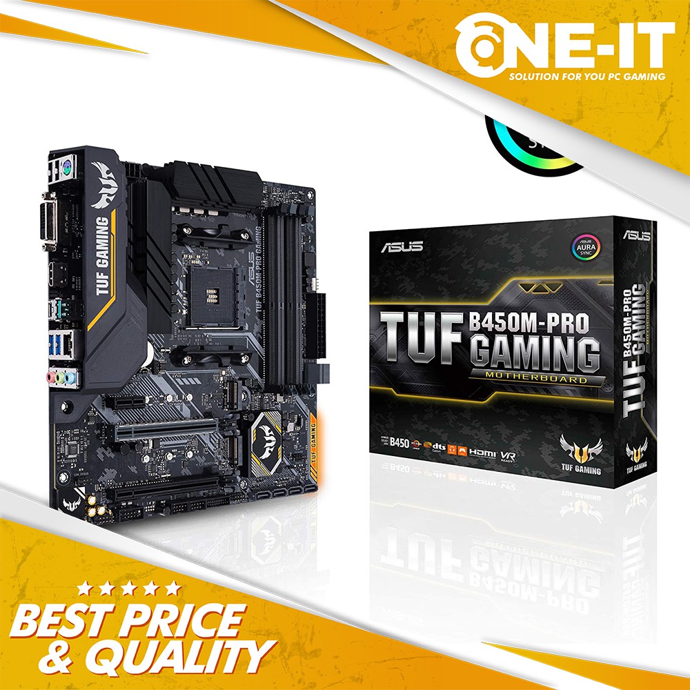 Jual Motherboard ASUS TUF B450M PRO GAMING Socket AM4 | Shopee Indonesia