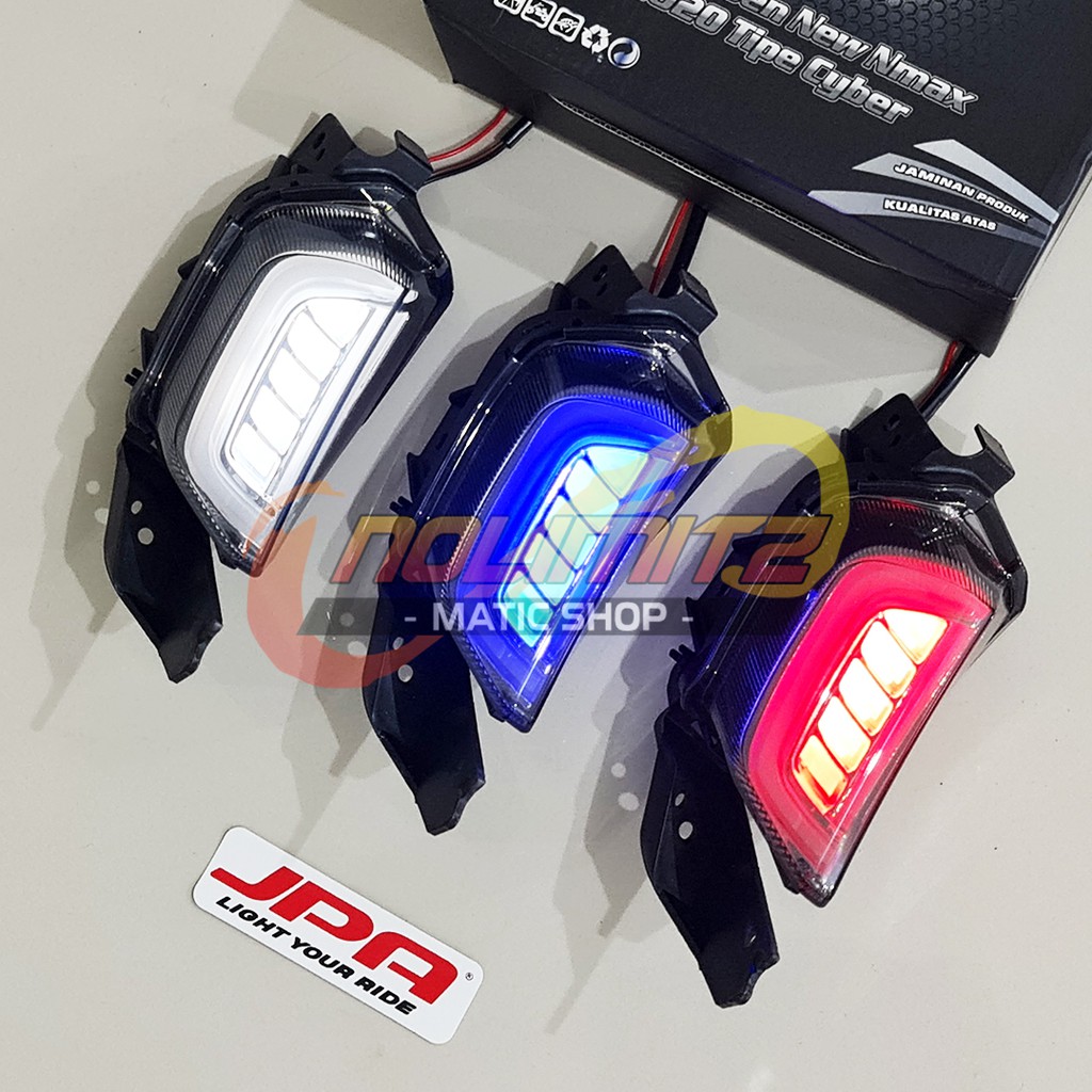 Jual Lampu Sein Sen Sign Senja Led Jpa Cyber In Smoke Yamaha Nmax Shopee Indonesia