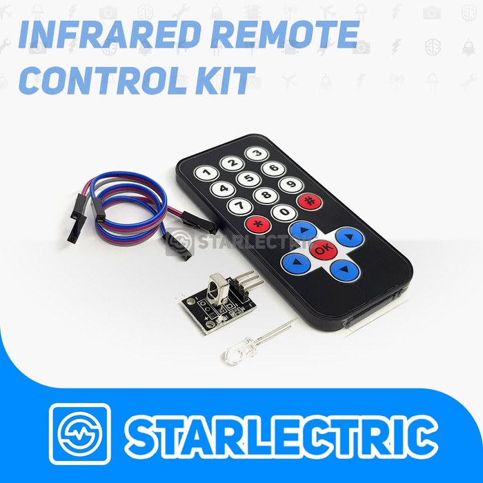 Jual enhrt1fr Hx1838 Remote Control Ir Modul Infrared Modul Remote Hx ...