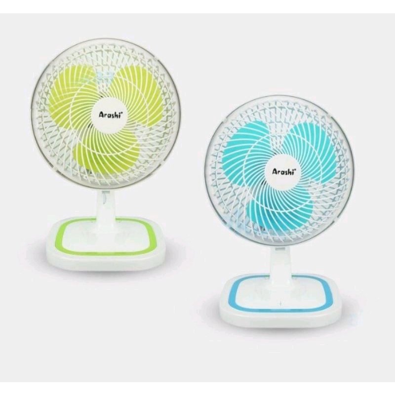 Jual KIPAS ANGIN DUDUK MEJA Desk FAN ARASHI ( 8 Inch ) dan 10Inch ...