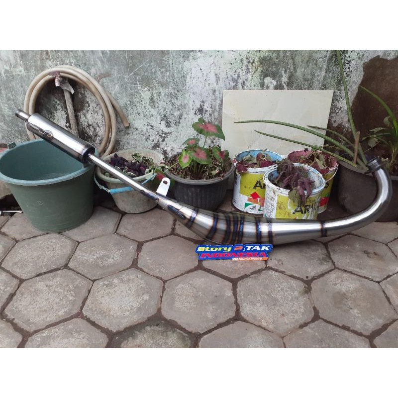 Jual Knalpot Racing paip on untuk RXZ, RZR 135cc original produk ...