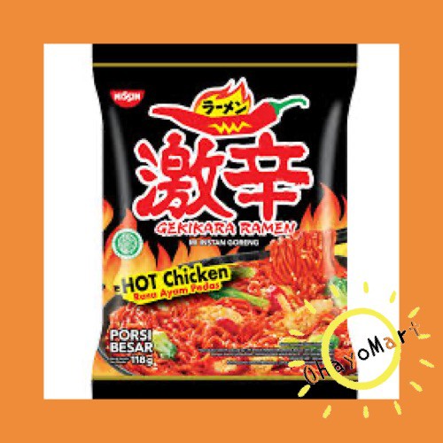 Jual Nissin Gekikara Ramen Mie Instant Rasa Pedas Original