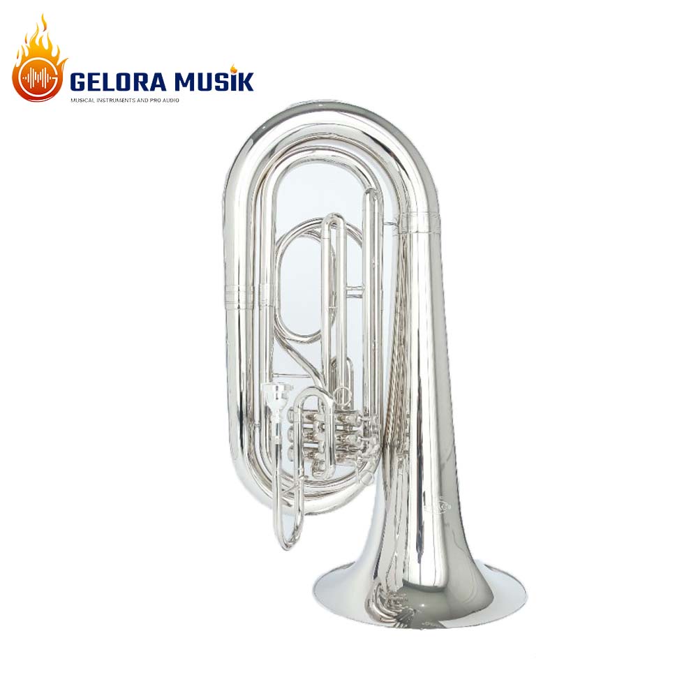 King deals marching tuba