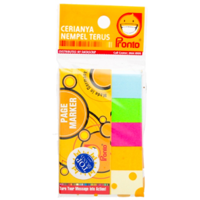 Jual PRONTO - NOTES TEMPEL / MEMO TEMPEL / PENANDA BUKU / STICKY NOTES ...