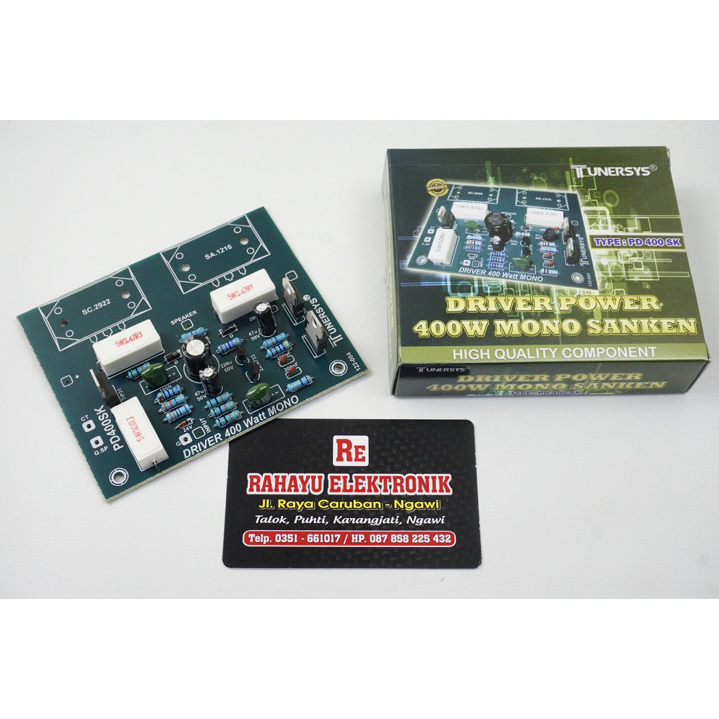 Jual DRIVER 400 WATT MONO TUNERSYS | Shopee Indonesia