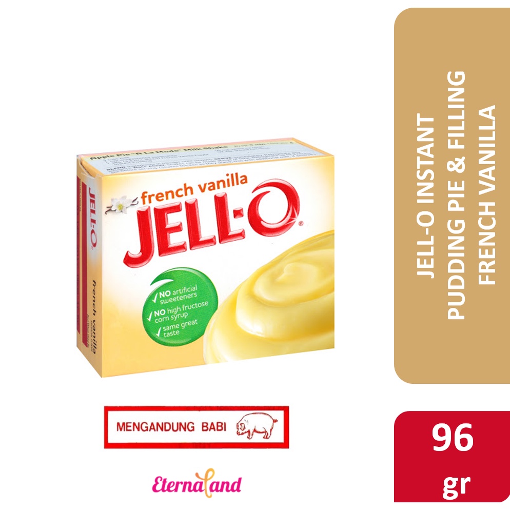 Jual JELLO Instant Pudding Pie & Filing Jello pudding dessert NON