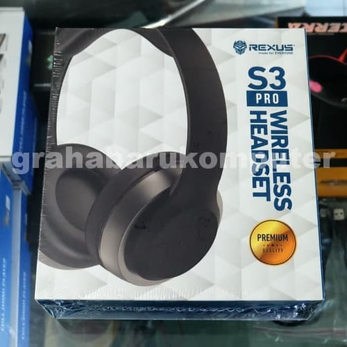 Jual Rexus S3 Pro Wireless Bluetooth Headset | Shopee Indonesia