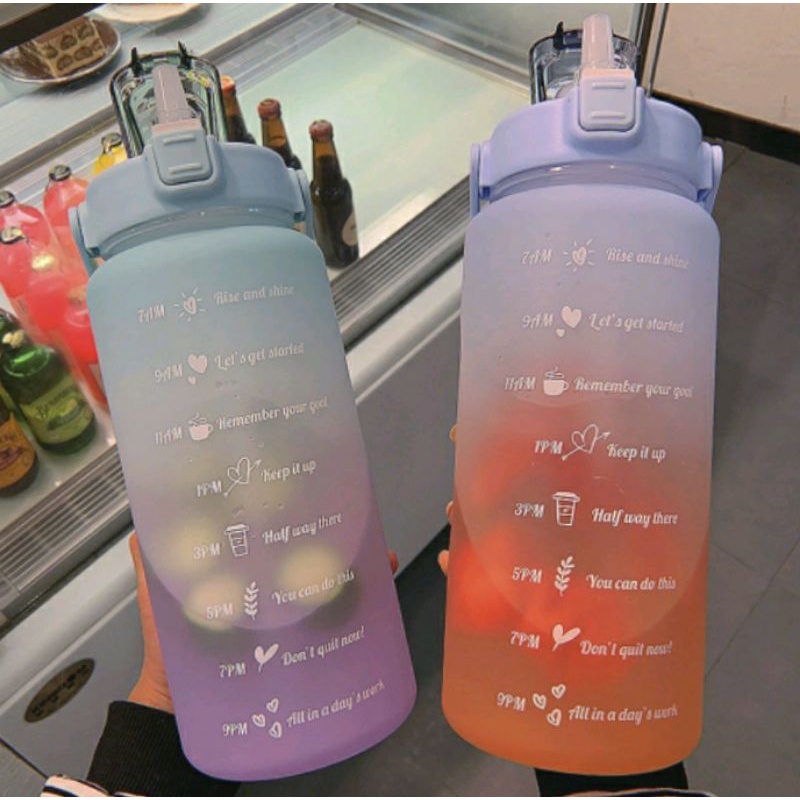 Jual botol motivasi botol sultan + sticker | Shopee Indonesia