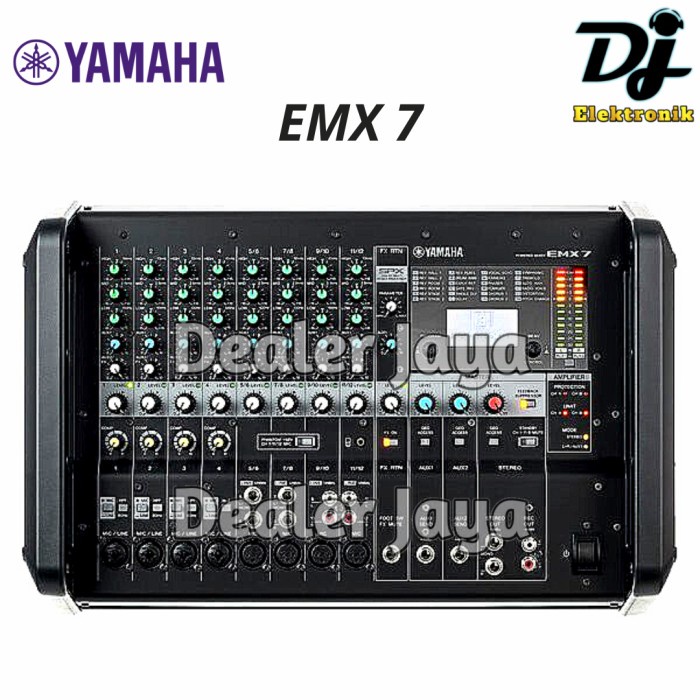 Jual Power Mixer Yamaha EMX 7 / EMX7 12 channel Shopee Indonesia