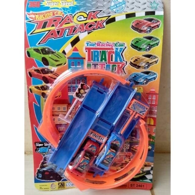 Jual [BISA COD] Tomikotoys Mainan anak track mobil race mobil balap ...