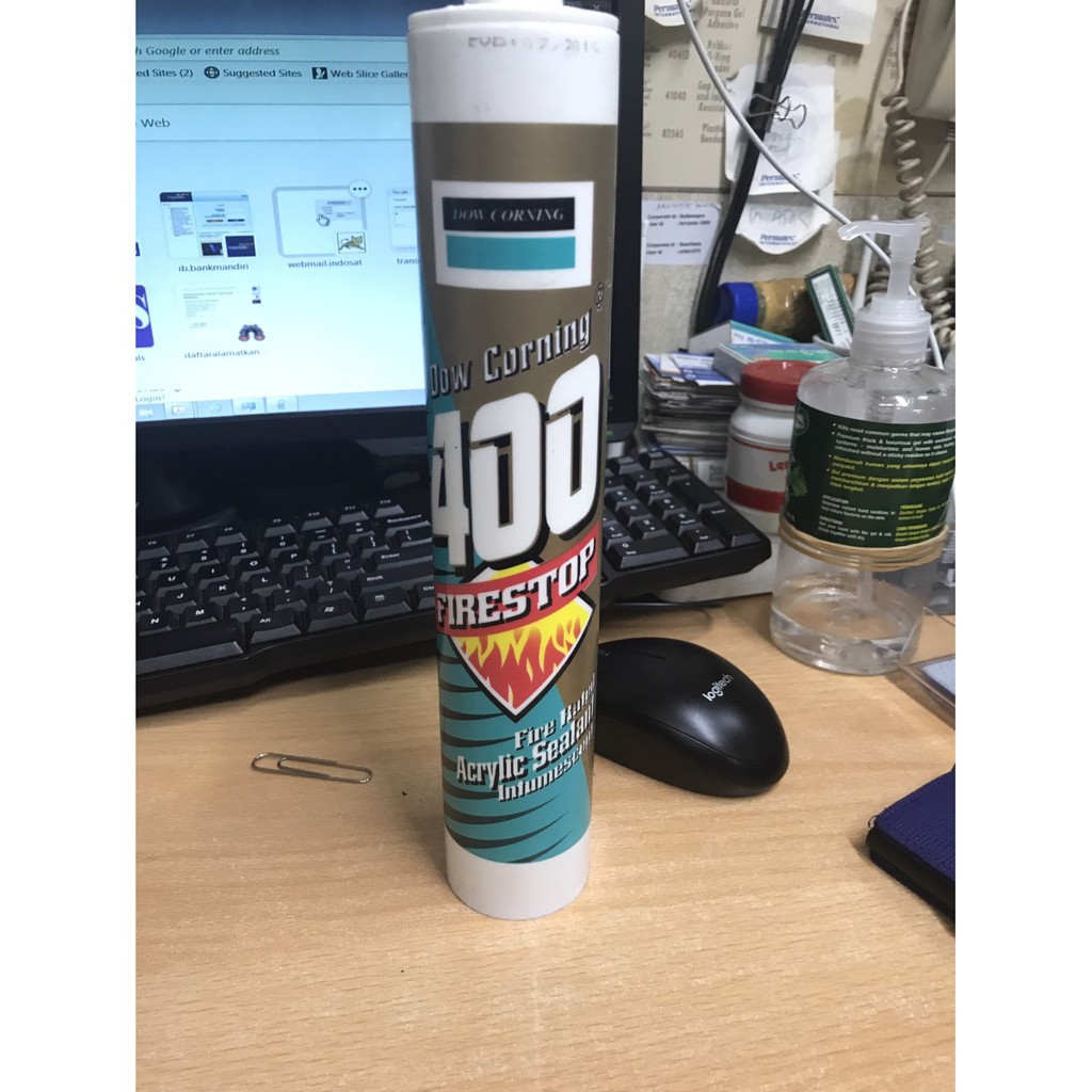 Jual Dow Corning 400 Acrylic Sealant Firestop Shopee Indonesia
