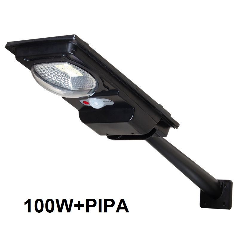 Jual Lampu Jalan Tenaga Matahari 100w Free Pipa Pju Cobra Solar Cell