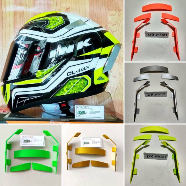 Jual SPOILER HELM INK CL MAX MODEL shoei | Shopee Indonesia