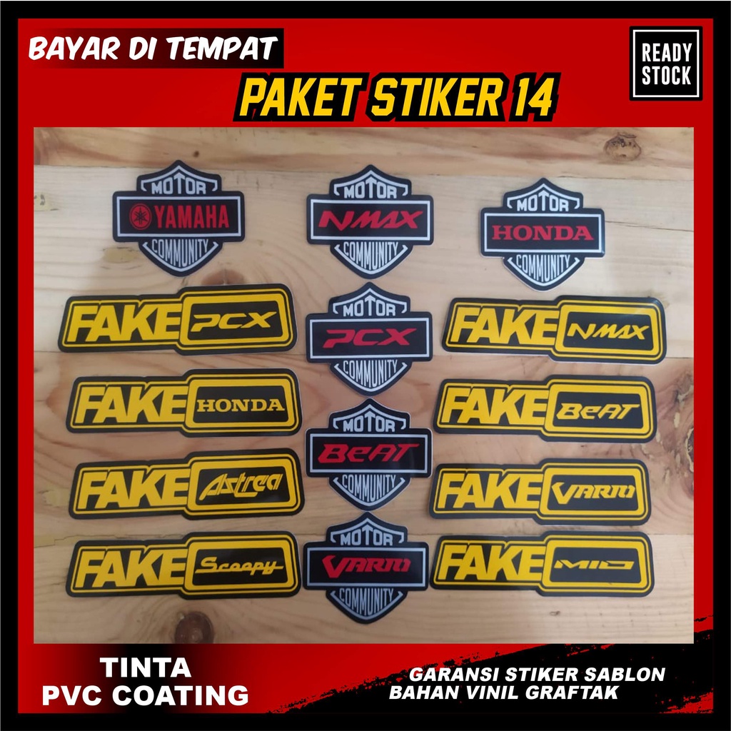 Jual Stiker Motor Racing Produk Best Seller Cutting Sticker Motor ...