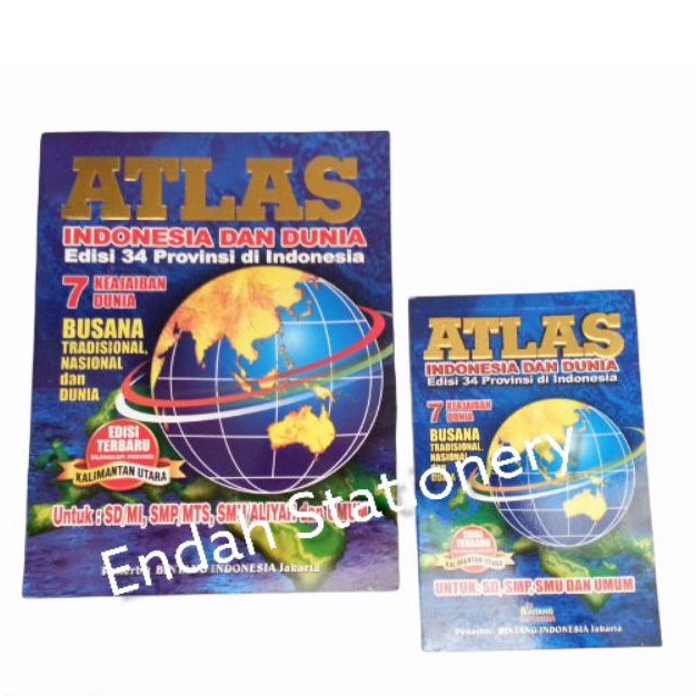 Jual Atlas Indonesia Dan Dunia Ukuran Besar Edisi 34 Provinsi Di Indonesia Shopee Indonesia 5965