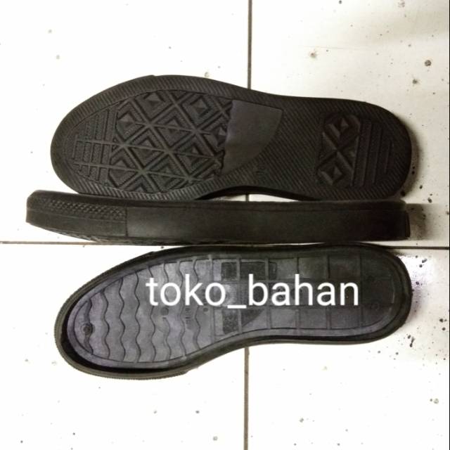 Jual outsole alas sepatu model converse hitam pria TA Shopee Indonesia