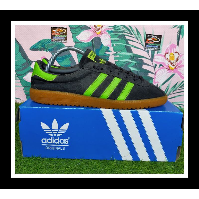 SEPATU SECOND ADIDAS BERMUDA BLACK GREEN