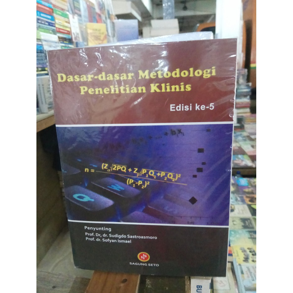 Jual terbaru DASAR DASAR METODOLOGI PENELITIAN KLINIS | Shopee Indonesia