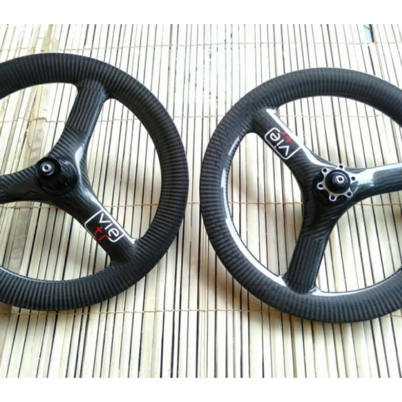 Wheelset viets shop 3 spoke